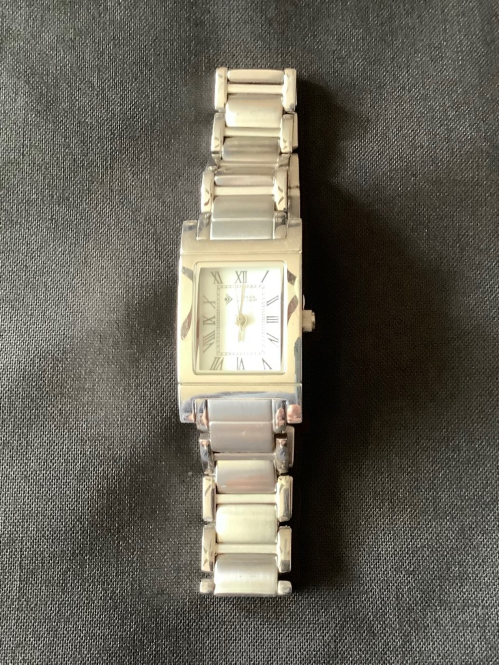 Silpada Stainless Steel Adjustable Bracelet Watch